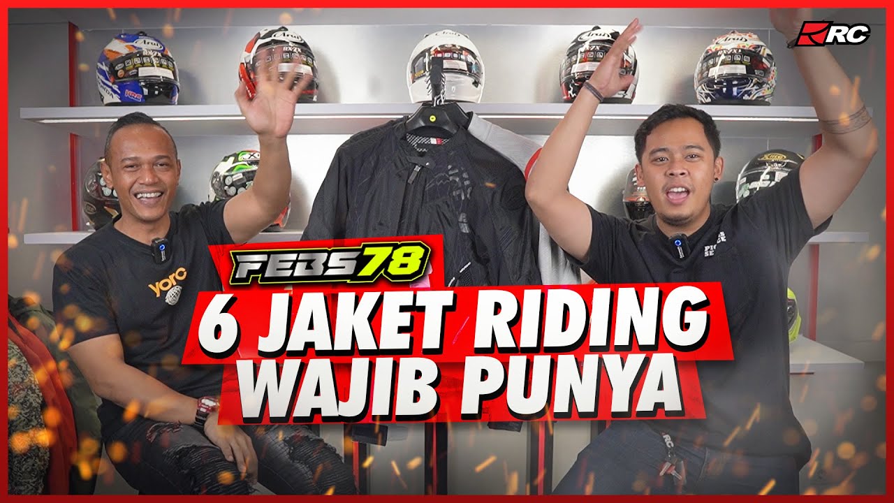 REKOMENDASI JAKET MOTORAN BERSAMA OM FEBS 78 ❗️❗️ - RC RECOMMENDATION -