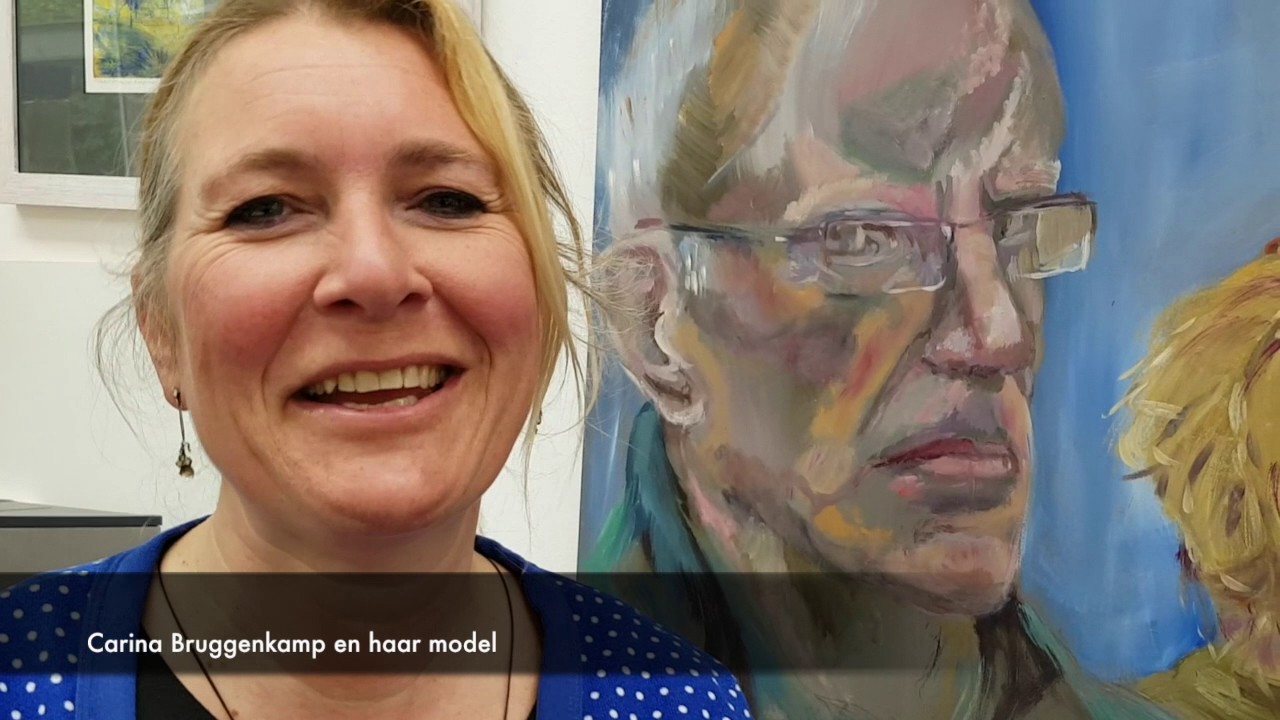 Impressie van de eindevaluatie van het werk van studenten van de Kunstacademie Friesland.
