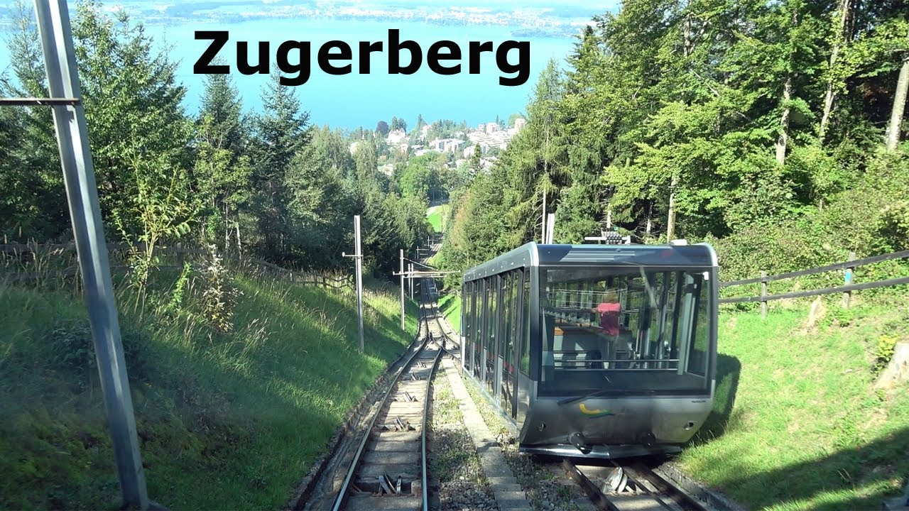 Mount Zugerberg and Zugerbergbahn in Summer, Switzerland
