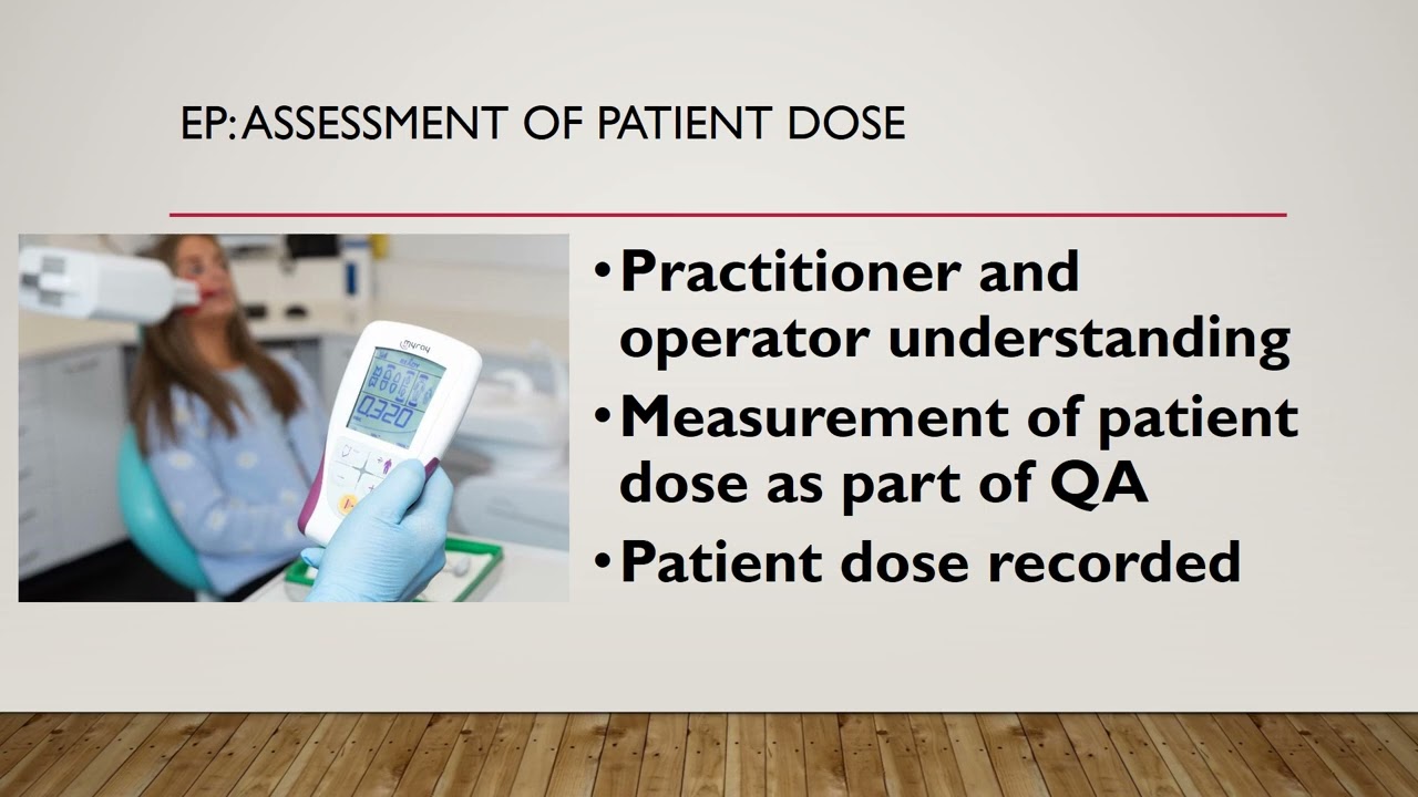 IRMER dentistry - Patient Dose