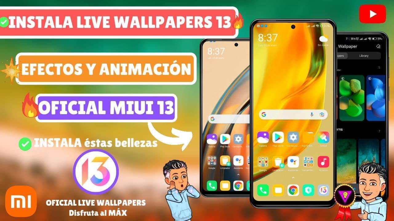 😱XIAOMI install MIUI 13 Live Wallpapers now on any Xiaomi!!🔥