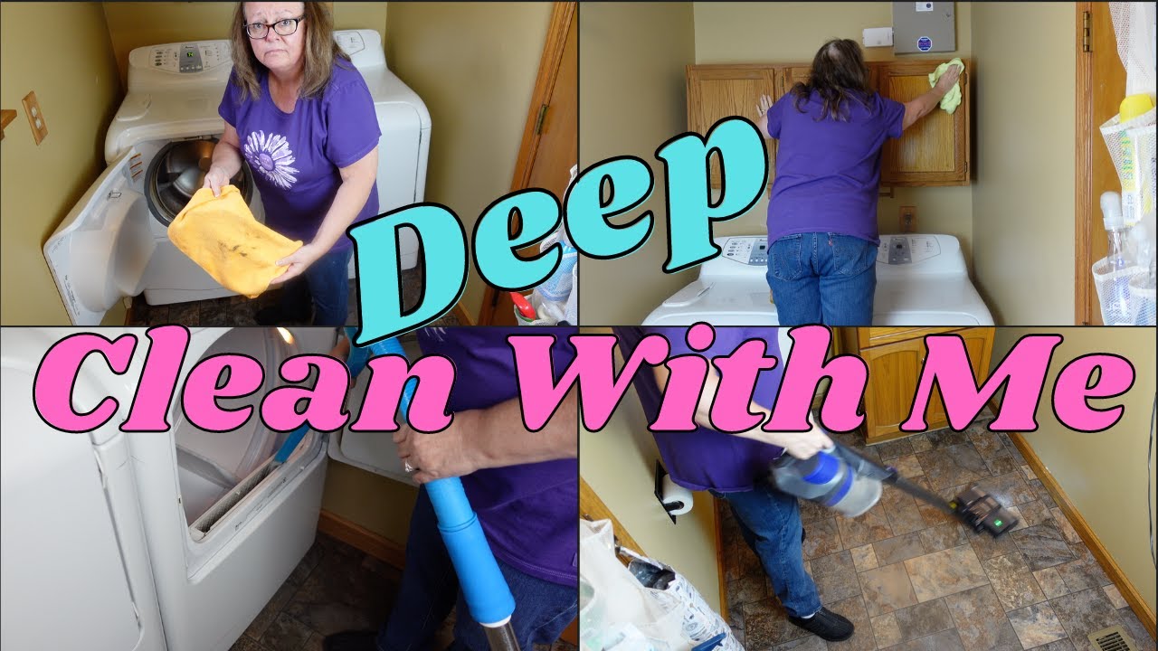 CLEANING MY LAUNDRY ROOM 2023 - WHAT I FOUND WILL SHOCK YOU!