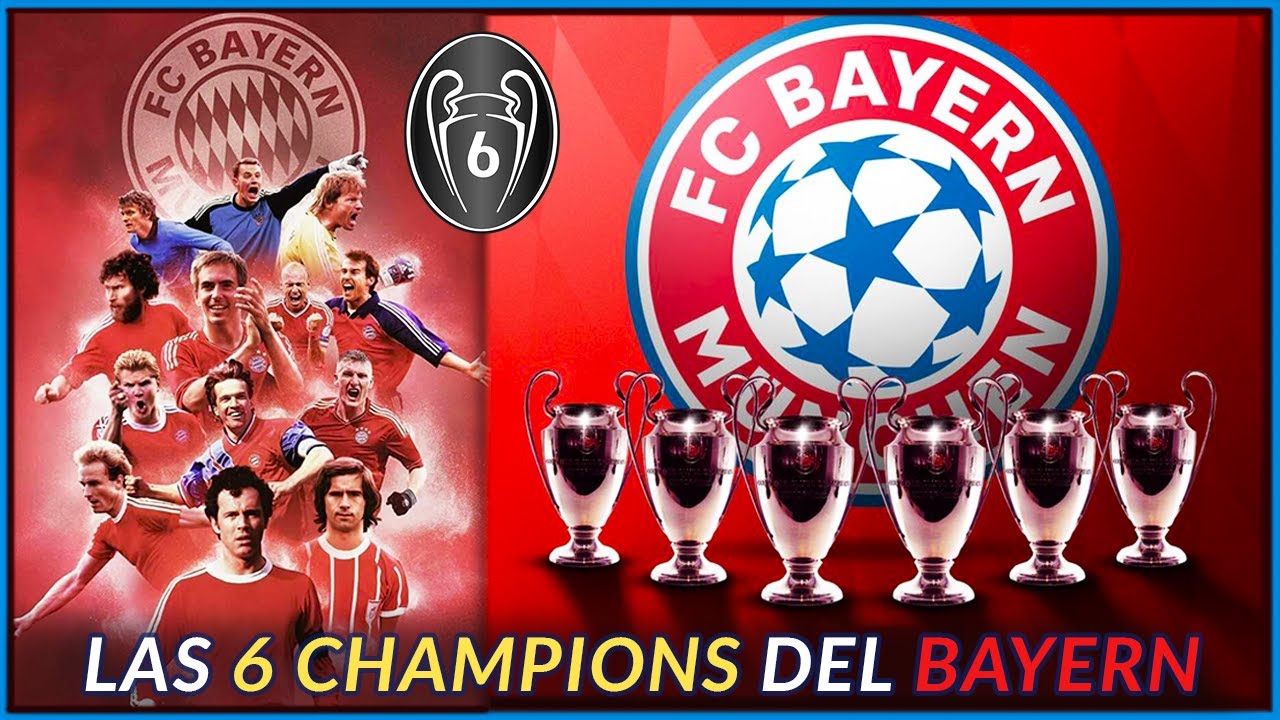 🏆 Las 6 CHAMPIONS del BAYERN MÚNICH (1974-2020) ❤️ Mia San Mia