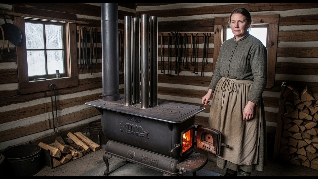 She Welded Steel Pipes Into Her Wood Stove — Then It Heated Twice the Space All Winter