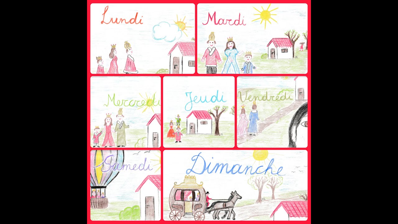 Les jours de la semaine ChristinaStamouBooks
