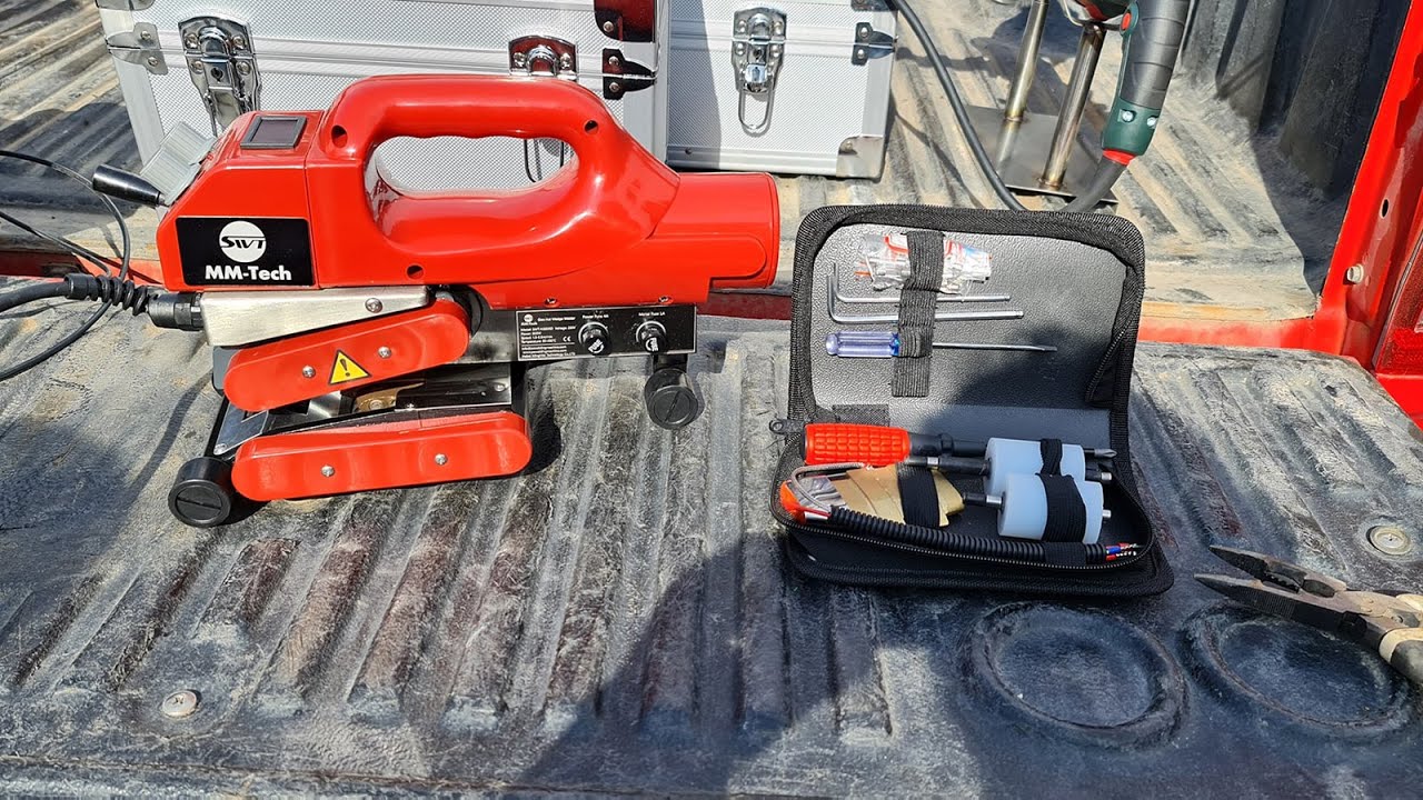 Cómo operar la soldadora de cuña caliente SWT-NS800D?
