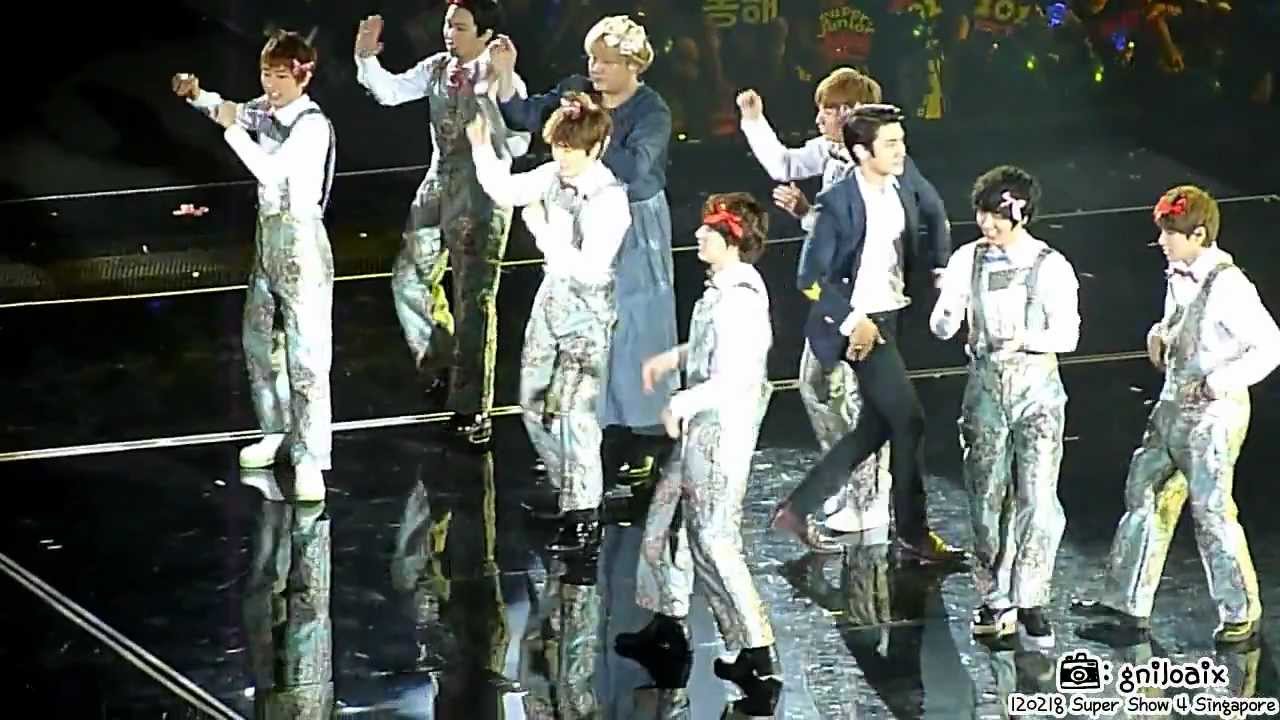 120218 Super Junior SS4 Singapore - VCR + Do Re Mi