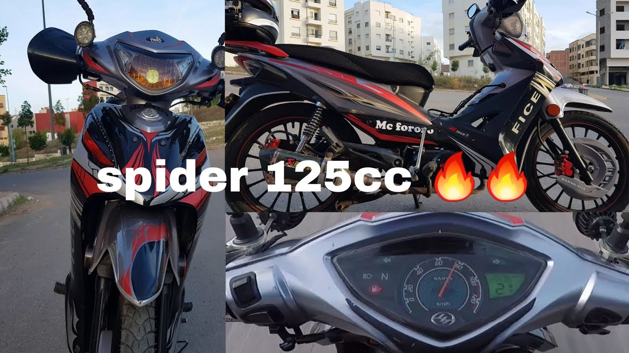 2020 Teste ride sanya fice r50 spider 125 🔥🔥أحسن ديكالك تقدر تشوفو 😍😍