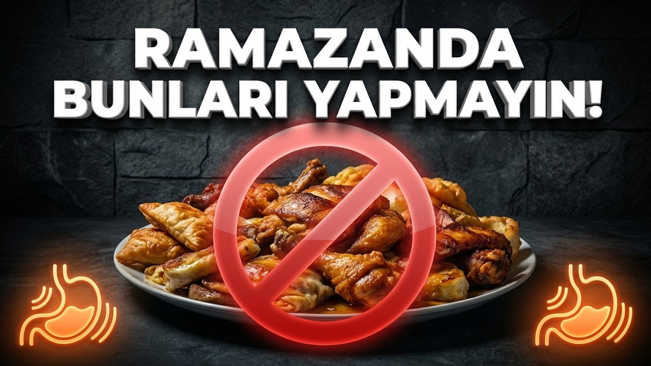 Ramazanda İftar Sonrası Şişkinlik ve Ağırlık Çökmesinin 3 Temel Nedeni