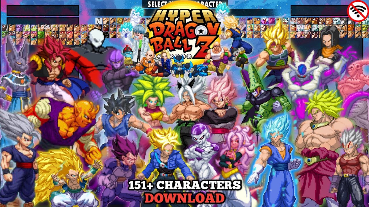 HYPER DRAGON BALL Z | Mugen Android Размер 8 ГБ Оффлайн 2025