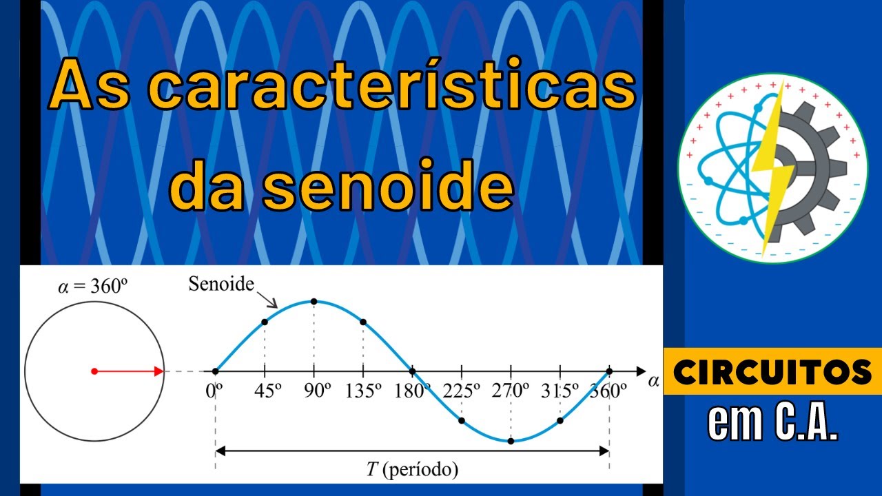 Aula 88 - Entenda as caracter&iacute;sticas da senoide para circuitos el&eacute;tricos