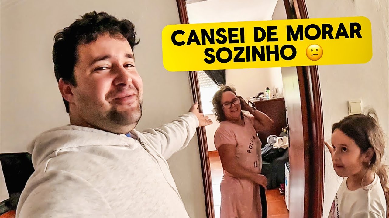 VOLTEI PARA CASA DA MINHA MÃE DEPOIS QUE A MULHER FOI EMBORA - família Eu Ela e a Bebê