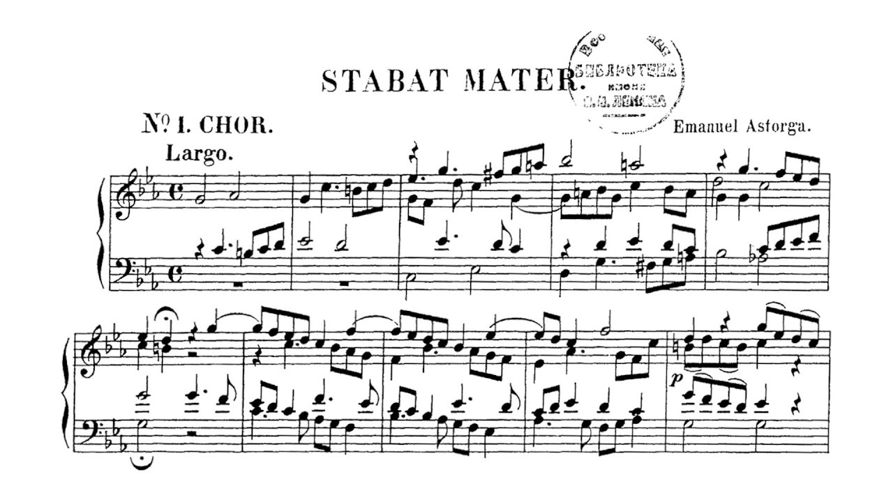 Emanuele Astorga (1680-1737) - Stabat Mater in C Minor