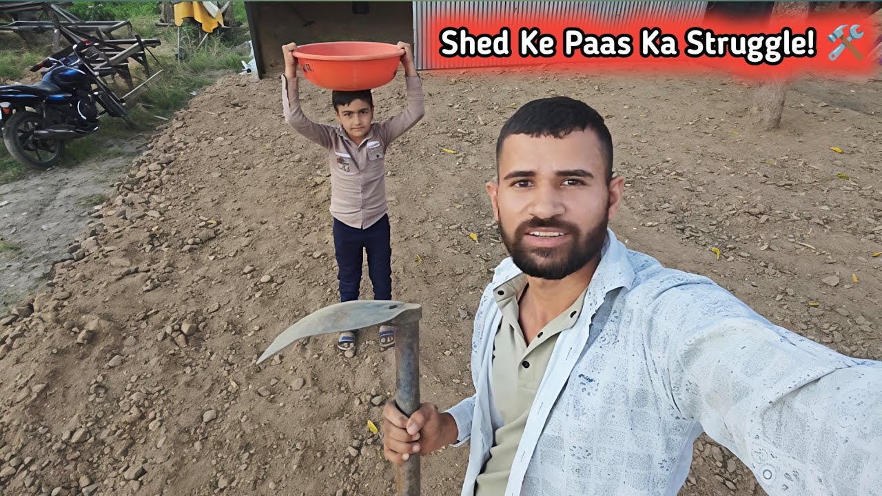 Aaj To Bahut Mehnat Hone Wali Hai! 🏃‍♂️ | Gehu Nikalne Ka Desi Jugad ✨ #vlog #villagevlog #hardwork 