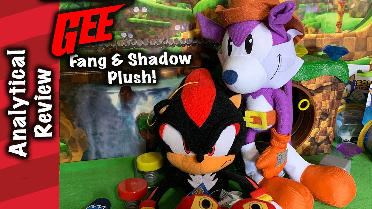 Fang and Shadow GEE Plush Review! (Nack the Weasel)