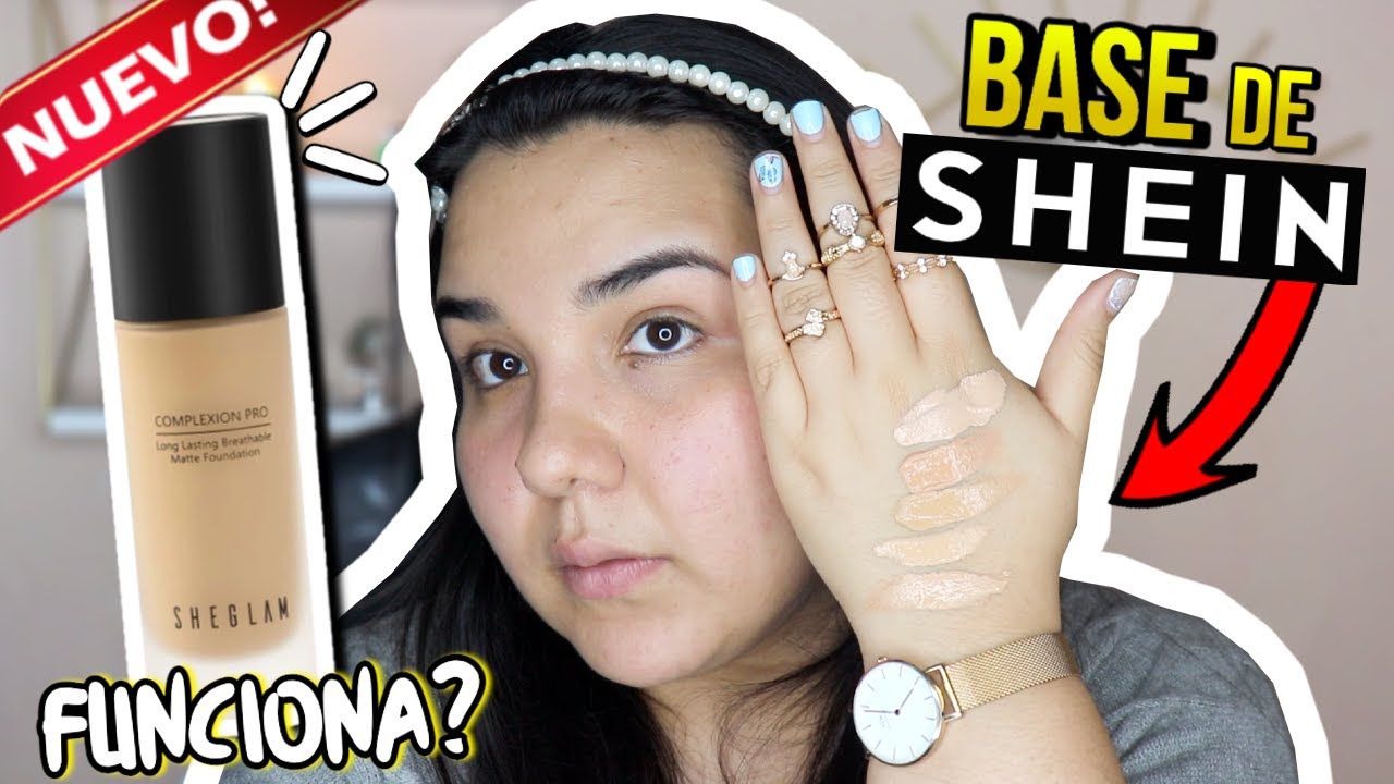 NUEVA BASE DE SHEIN!! LA PROBÉ y ESTO PASÓ! #SHEGLAM | Sarai♥