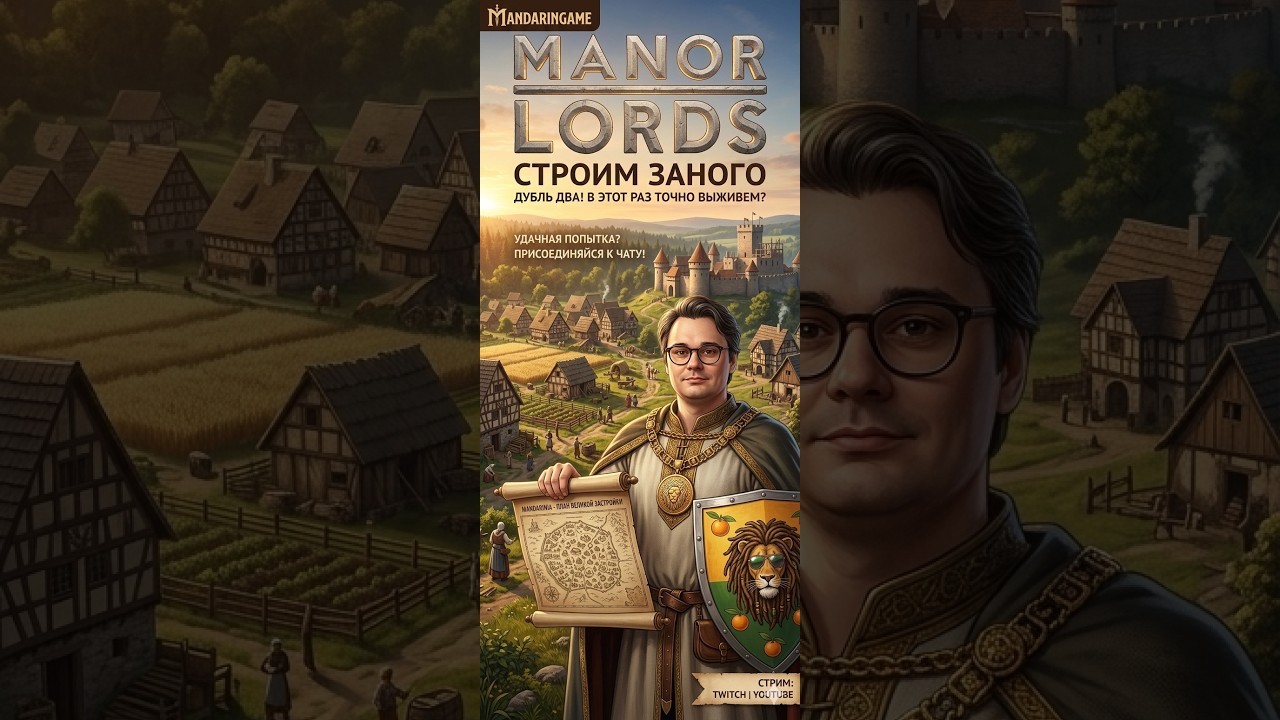 Manor Lords | Работа над ошибками: Строим деревню, которая не вымрет 🥖