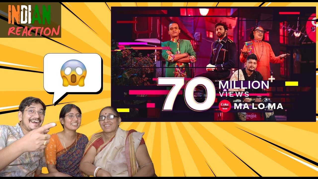 INDIAN 🇮🇳 Family Reaction | Ma Lo Ma | Coke Studio Bangla | Season 3