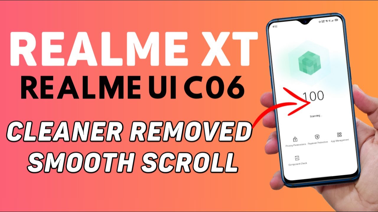 Realme XT Realme UI C.06 New Update | Removed Cleaner & New Smooth Scrolling Feature 🔥😂