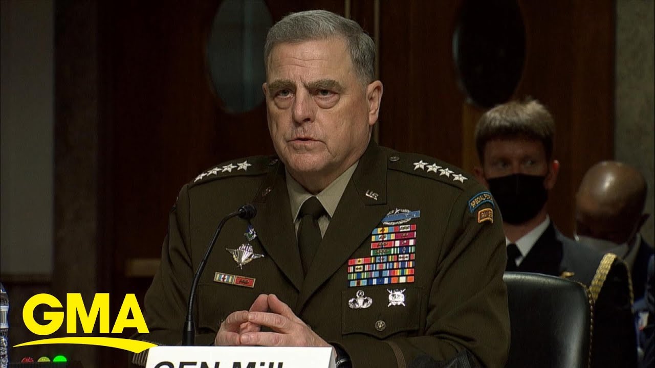 Biden's top military advisers testify on Afghanistan withdrawal l GMA