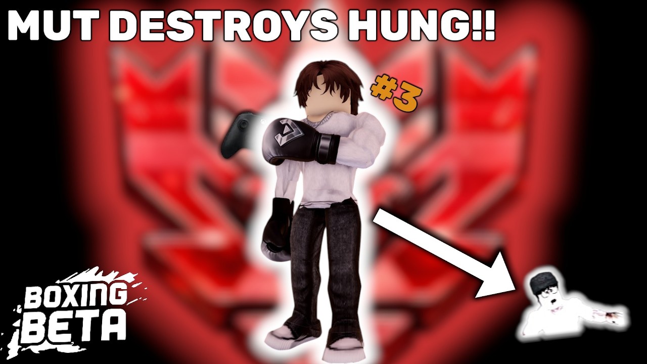 MUT Whoops HUNG In Tokyo. #boxingbeta #roblox #tokyo