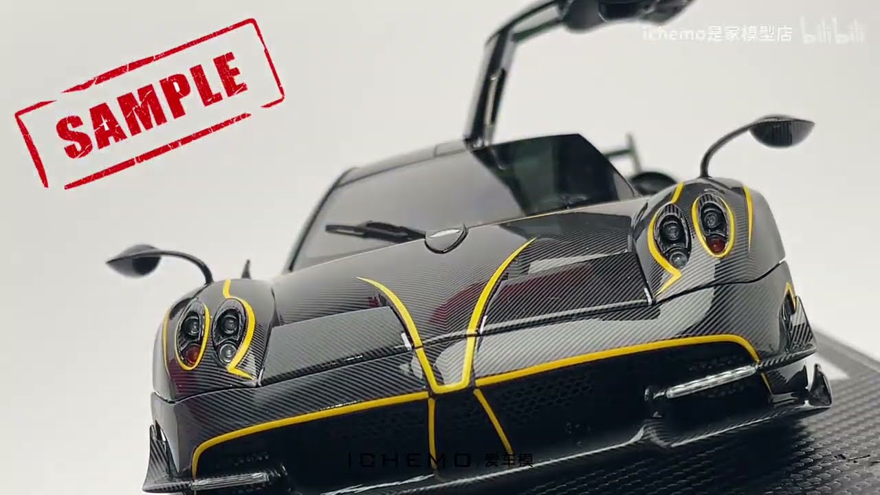 🟢🟢 CRAZY PAGANI HUSYRS BC 1:18 Scale model by ALMOST REAL Models 🔥😍
