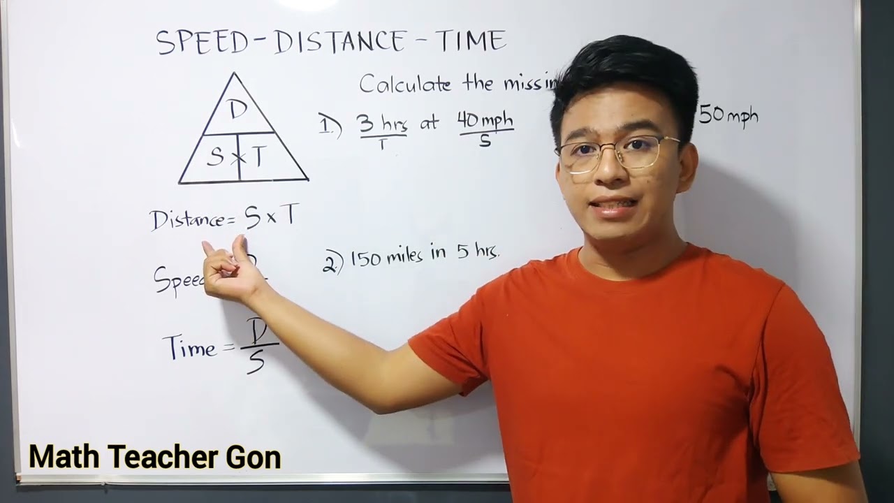 How to Solve for SPEED DISTANCE & TIME | Civil Service Examination - LET Review