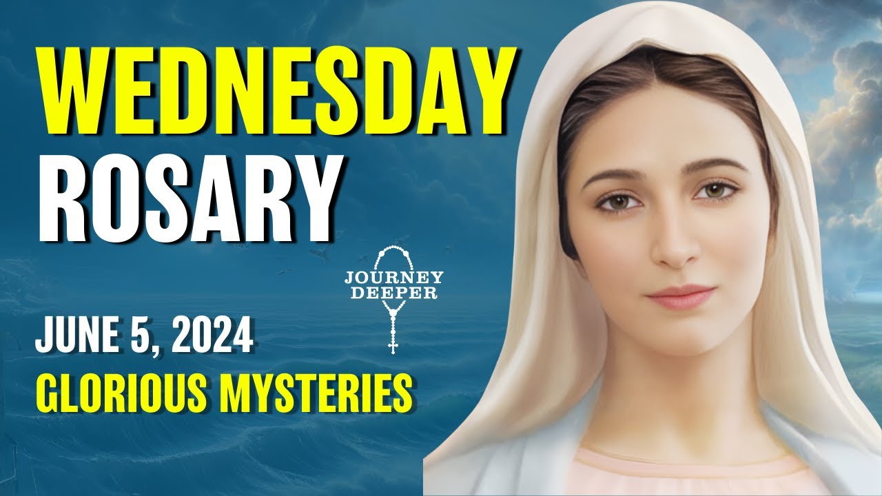 Wednesday Rosary ❤️ Glorious Mysteries of Rosary ❤️ June 5, 2024 VIRTUAL ROSARY