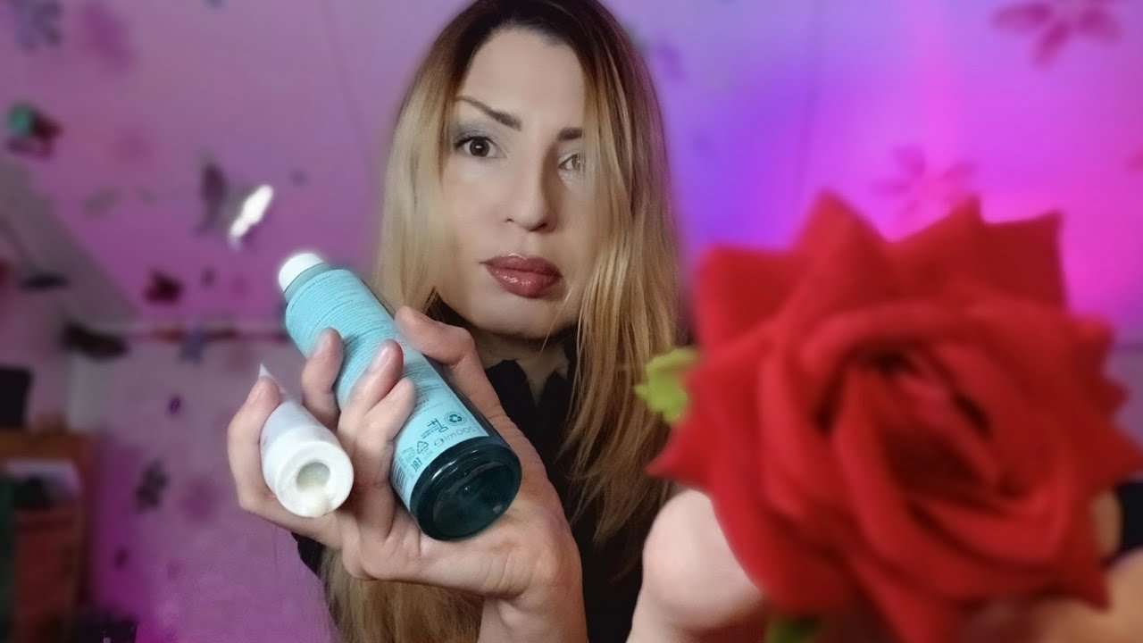 ASMR Kasvohoito | Facial Treatment 💧✨ Rentouttava kasvojen Puhdistus, Hieronta ja Kosteutus