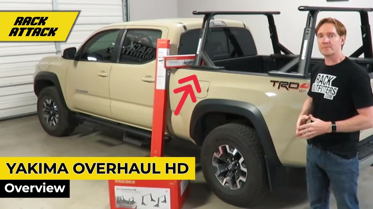 Yakima OverHaul HD Height Adjustable Truck Rack Overview And Install