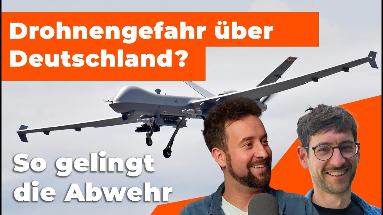 Drohnen über Deutschland: So gefährlich sind sie, so schützen wir uns