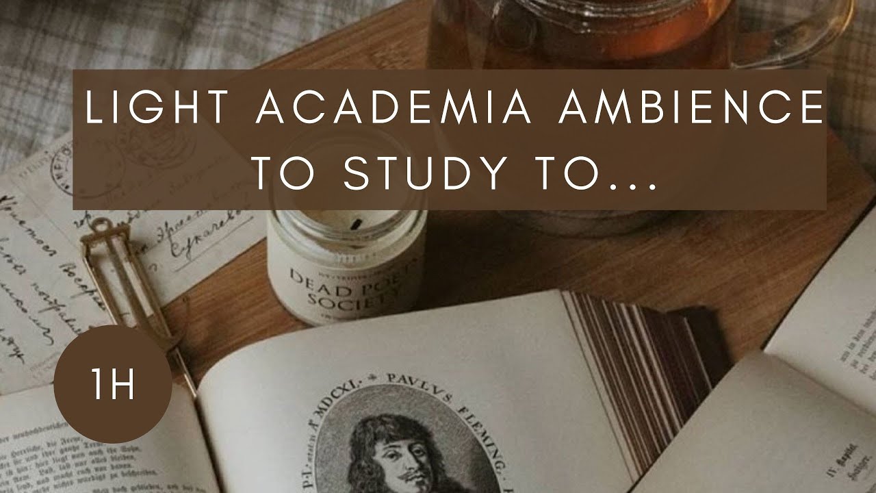 Light academia ambience to study to... 👓☕📜