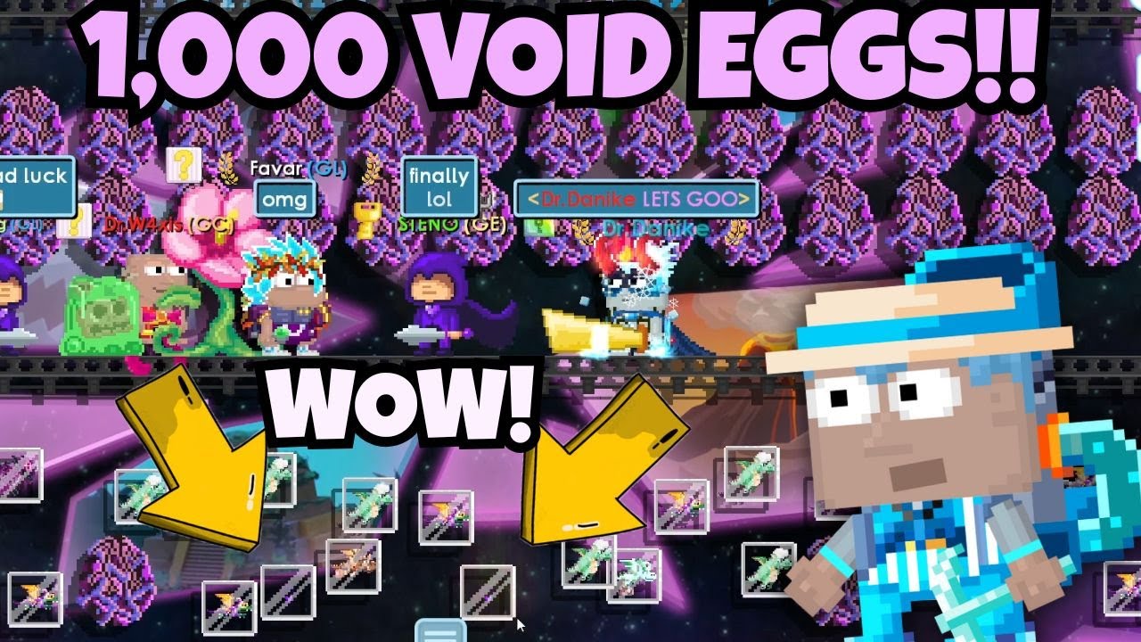 ДОЖДЬ ИЗ КУЛЬТОВЫХ МЕДАЛЬОНОВ UZXI, ХАХАХАХАХА!! 💜 GACHA 1000 ЯИЦ ПУСТОТЫ! | GrowTopia PAW 2025