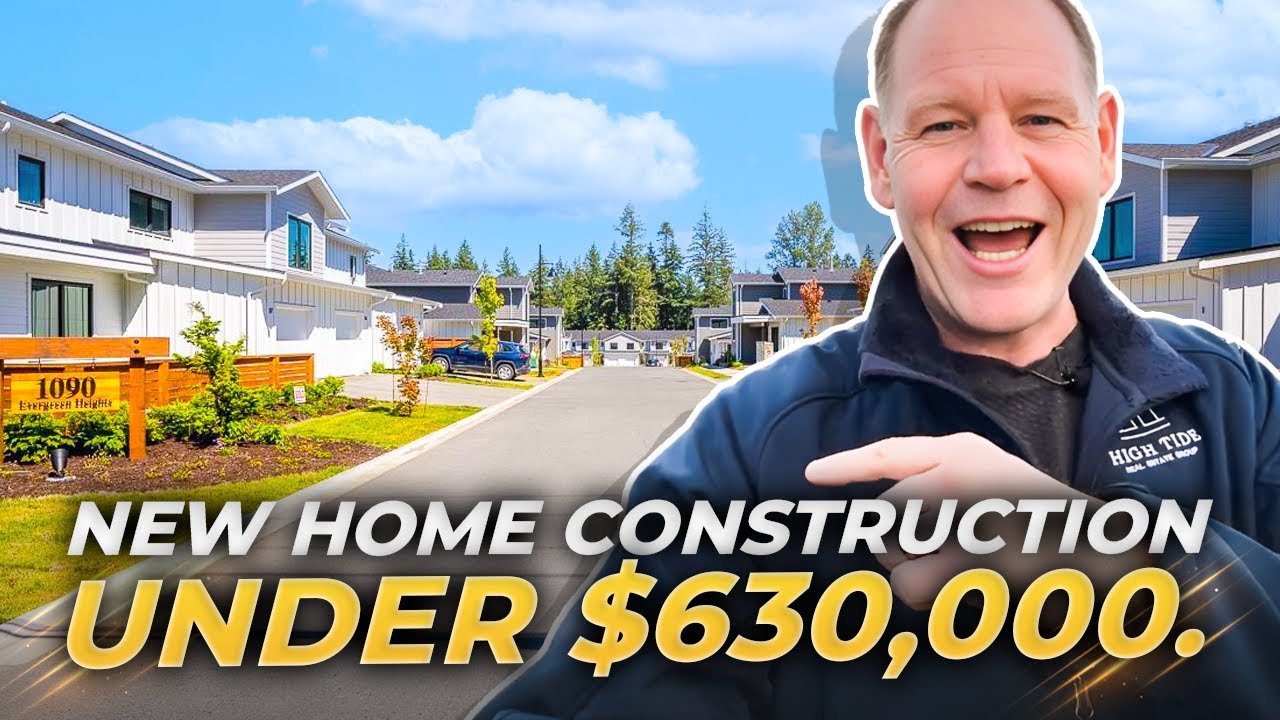NEW HOME CONSTRUCTION Under $630K In Campbell River Vancouver Island BC | Comox Valley BC