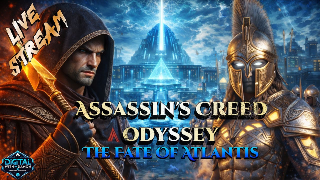Elysium Won’t Let Me Leave… | Atlantis Ep 1 | AC Odyssey PC Gameplay | Live