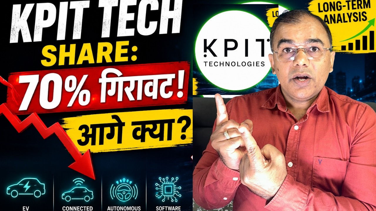 KPIT Tech Share: What's Next After a 70% Correction? | Long-Term Analysis