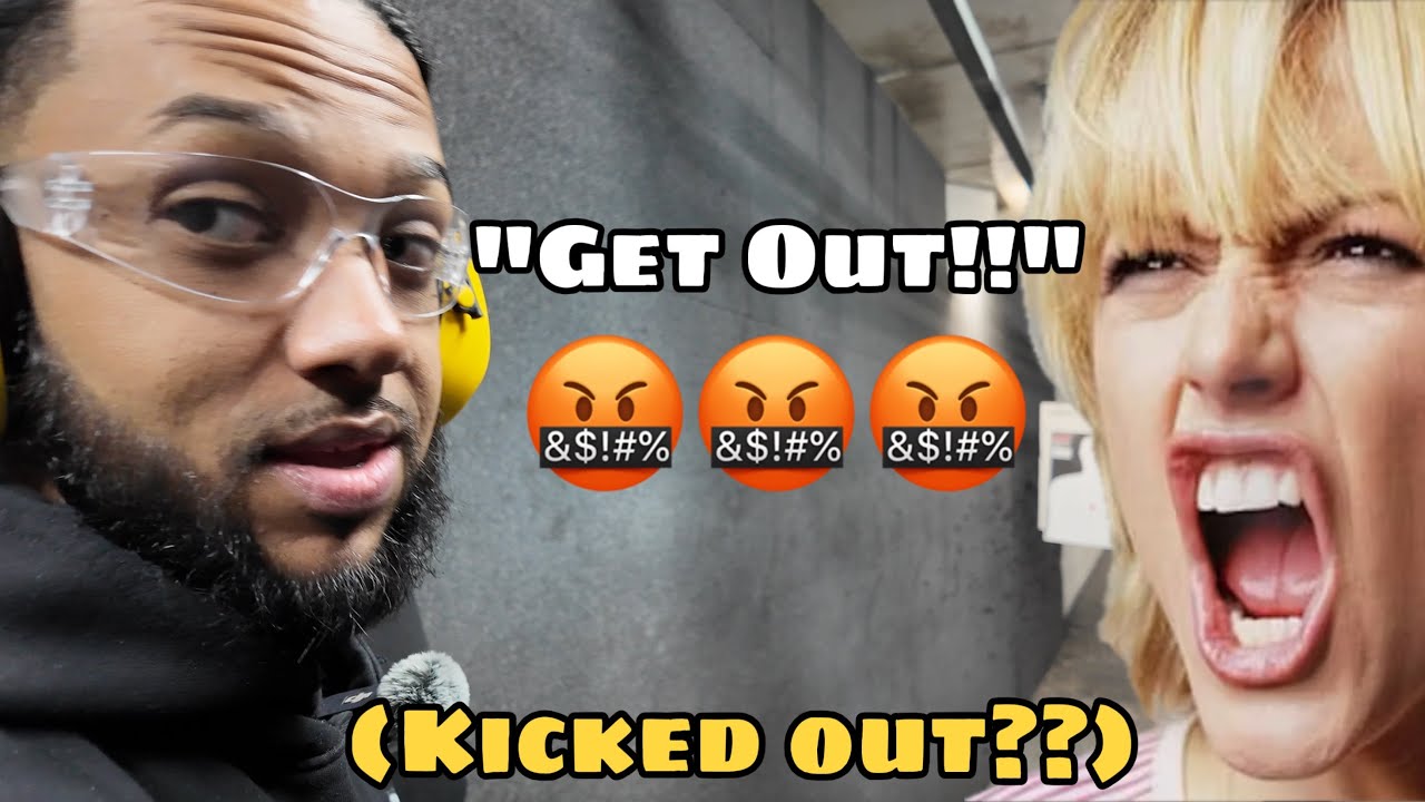 WE ALMOST GOT KICKED OUT THE RANGE !! 🔫🔫