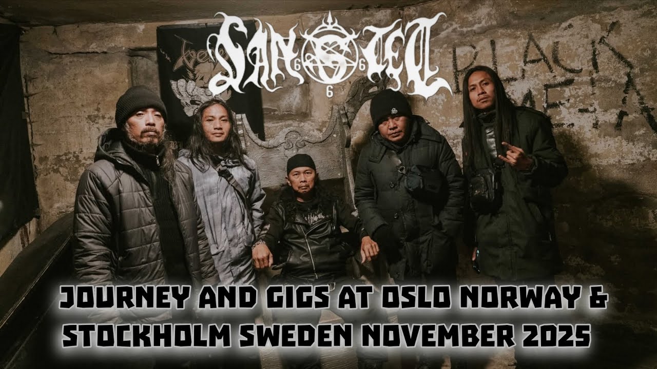 SANTET from Java to Nordic Land  (Journey and gigs at Oslo NORWAY & Stockholm SWEDEN november 2025 )