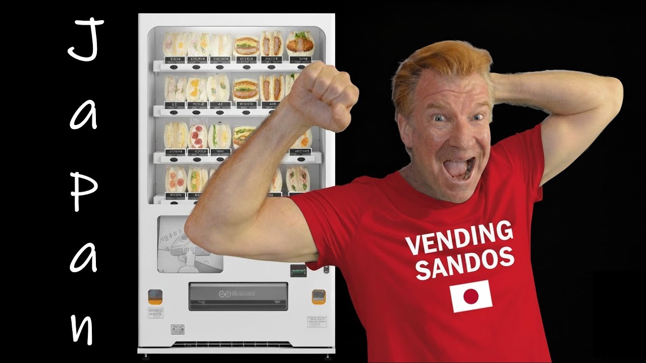My Best VENDING MACHINES Find Yet~! Deli Sandwiches in Japan ~ Eric Meal Time #1023