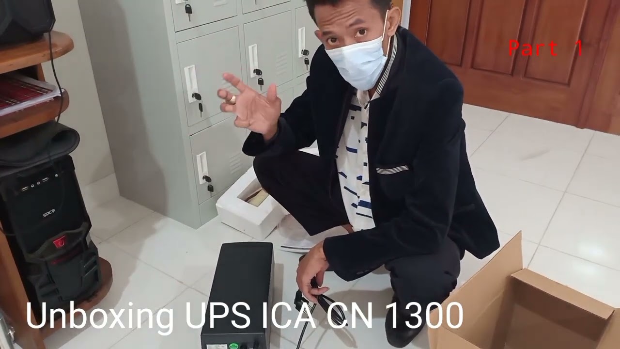 unboxing UPS ICA CN 1300