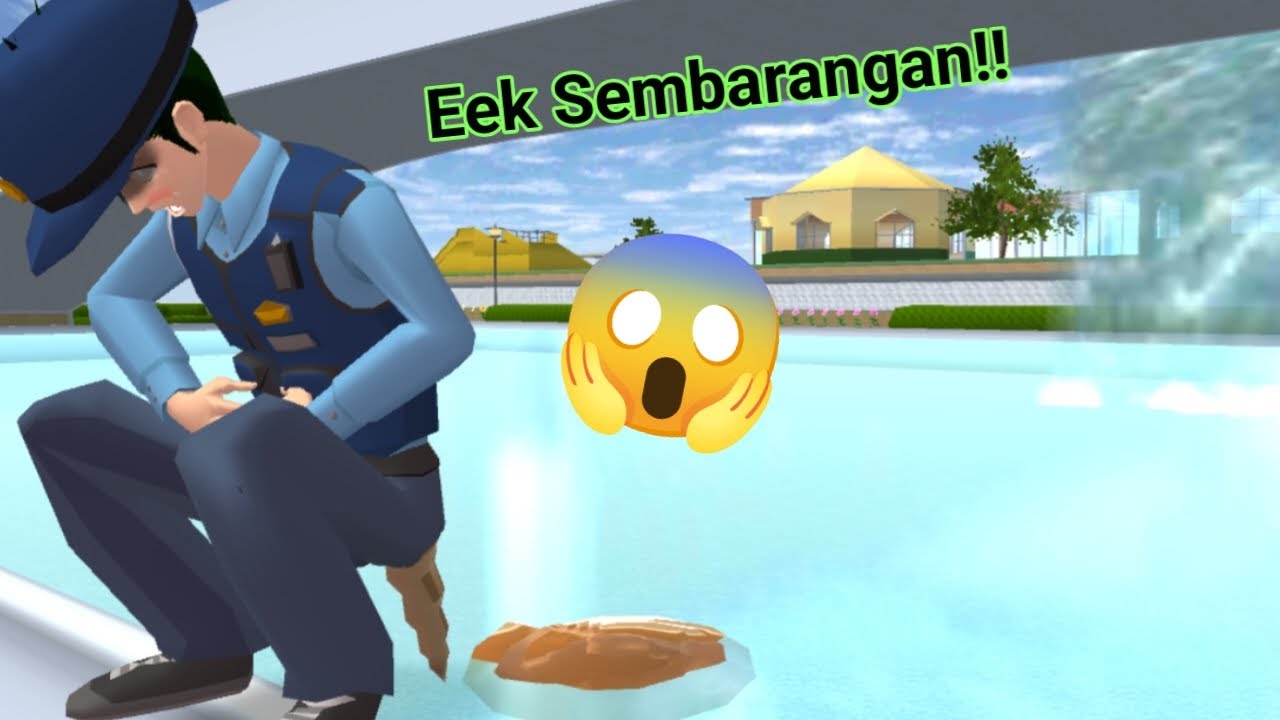 Polisi Taiga Mencret di Air Terjun || Sakura