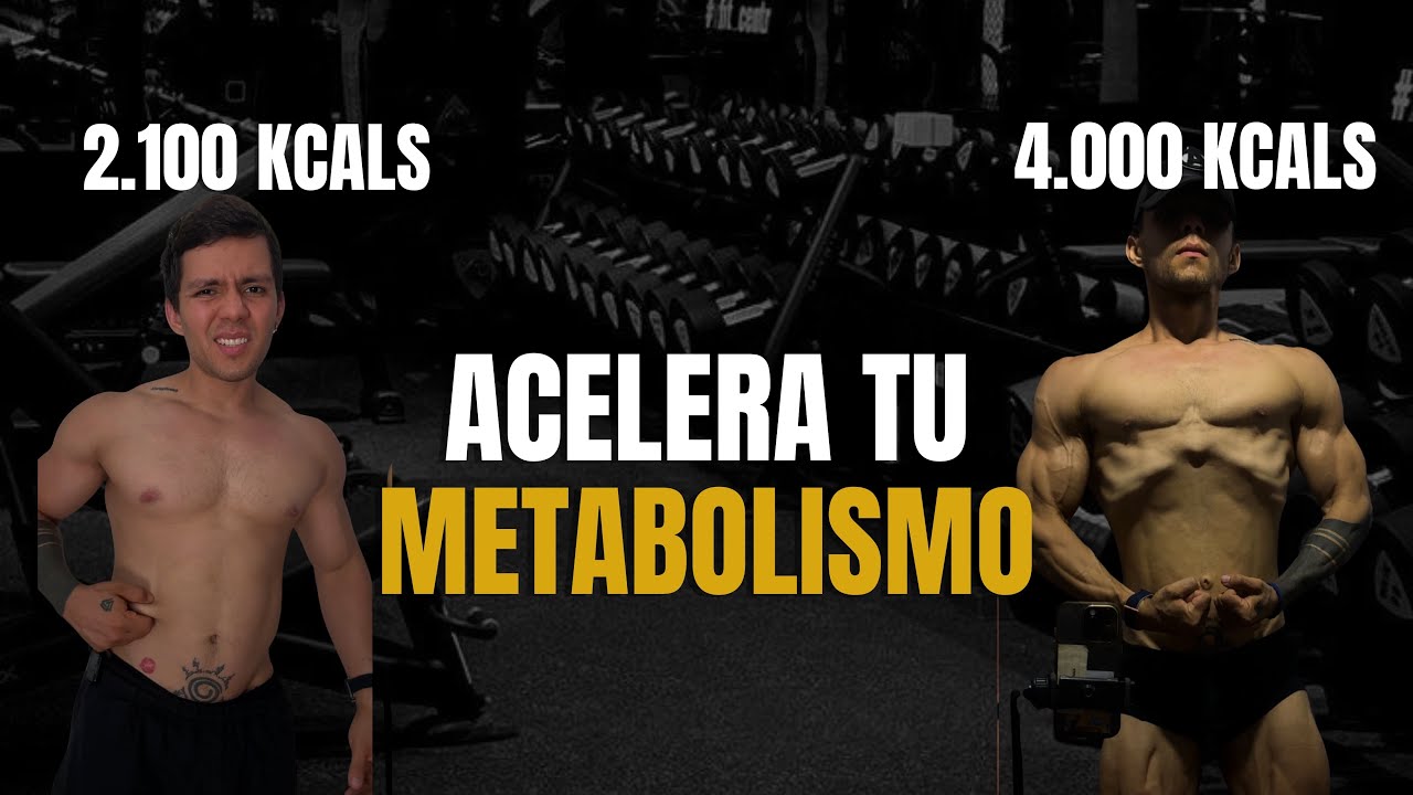 3 formas de AUMENTAR tu metabolismo (COMER 4.000kcals SIN GANAR GRASA ES POSIBLE!)