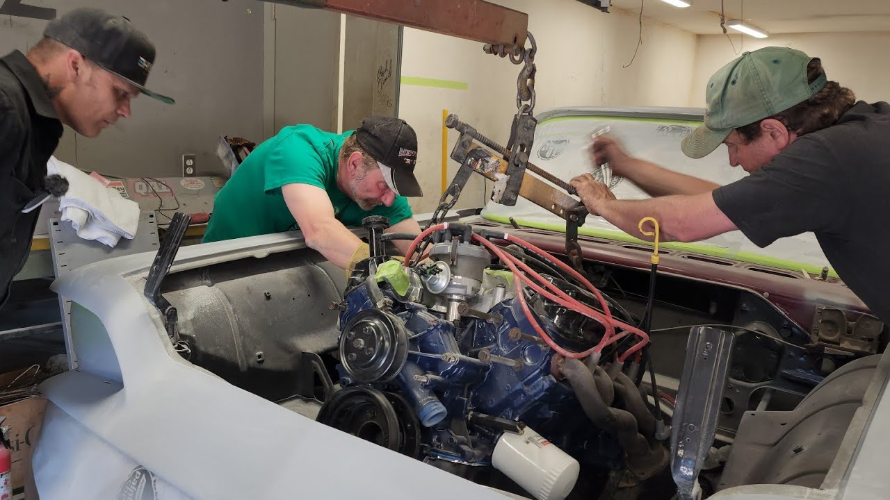 Will the 351 engine fit in the 1958 Ford Thunderbird? 🧐