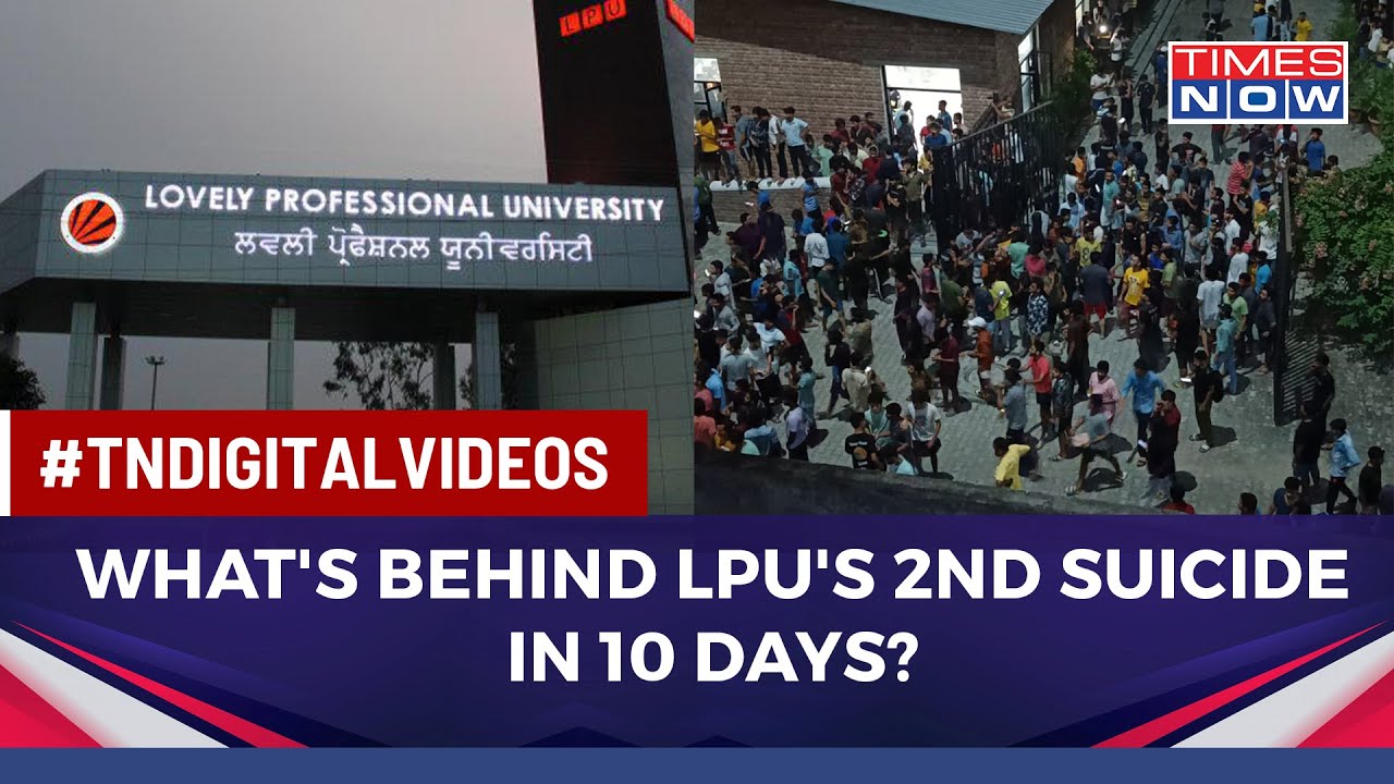 LPU Suicide Case: 2nd Incident In 10 Days; Massive Protests As Students Hit Streets, Demand Answers