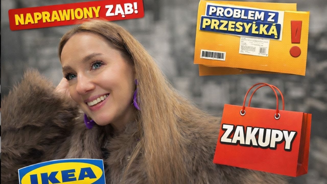 Ząb naprawiony, drama z paczką i IKEA | VLOG  :)