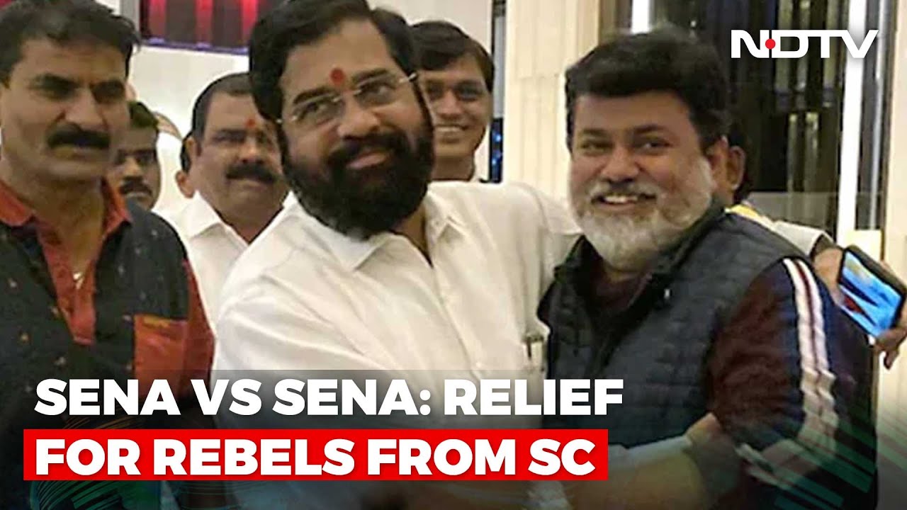 Maharashtra Crisis: Relief For Rebels From Supreme Court