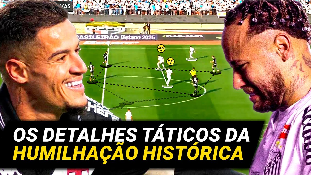 Como o Vasco Atropelou o Santos!