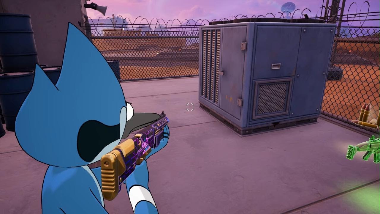 Fornite Mordecai y finn