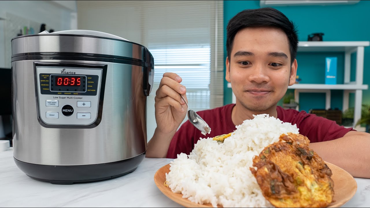 Nyobain RICE COOKER yang bikin nasi jadi 