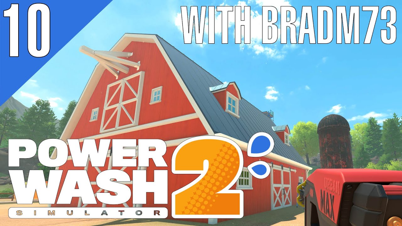 PowerWash Simulator 2 -  Episode 10 - Cement Mixer + Farm: Part 1!!